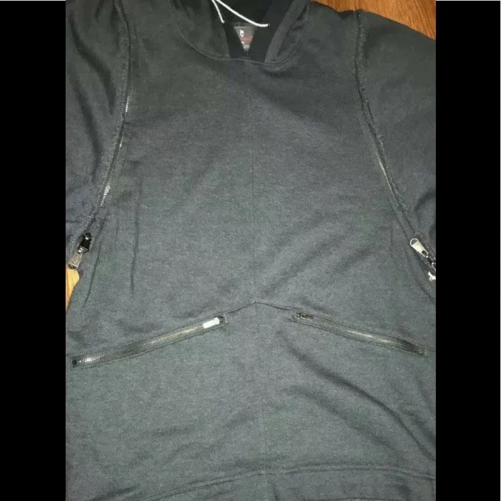 SALE NWT Free People Close Call Zip Hoodie Sweatshirt 2 in 1 XS or S Teal